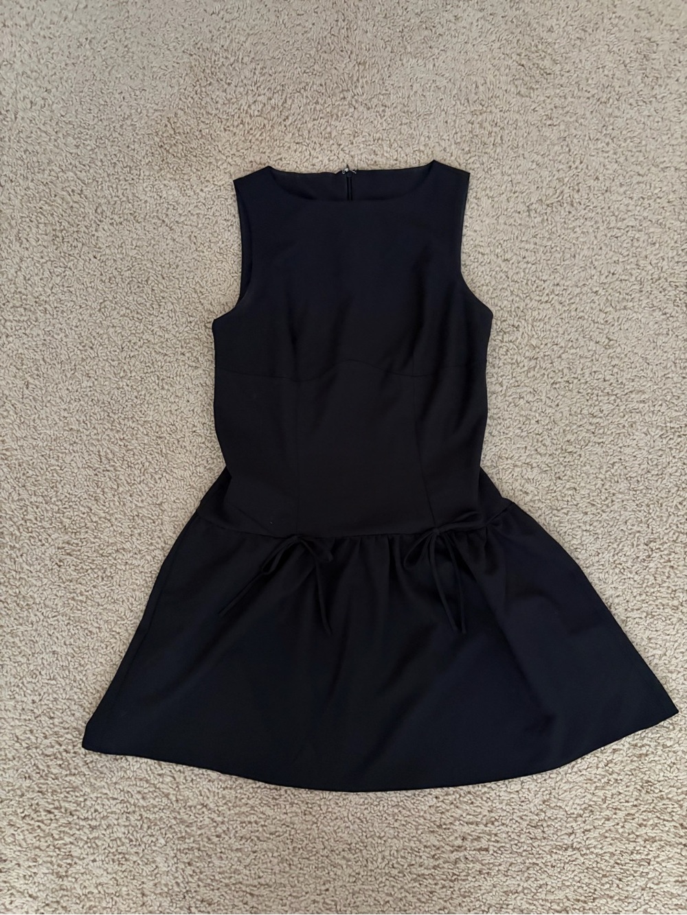 Black Bow Mini Dress